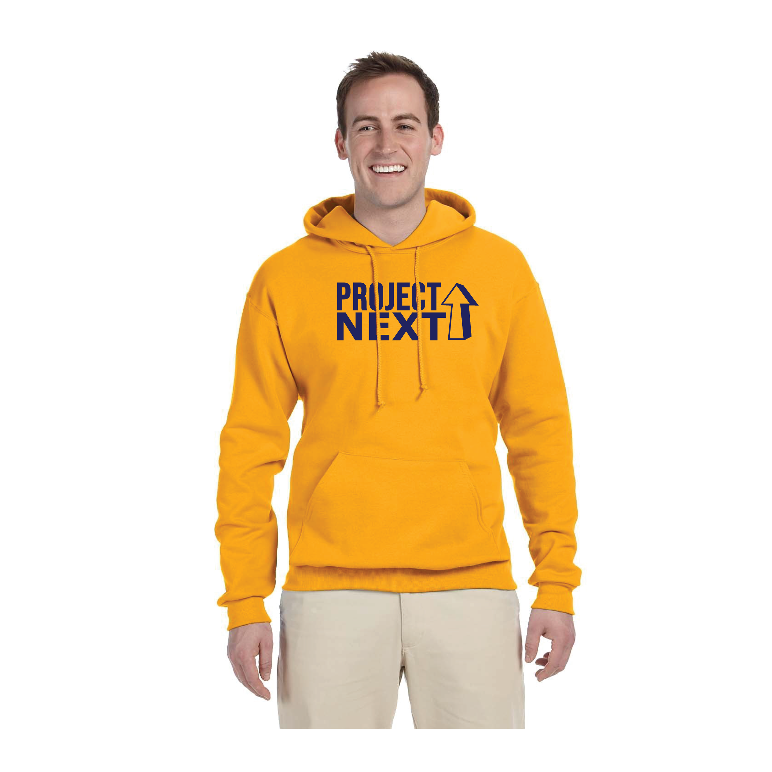PROJECT NEXT OFFICIAL - GOLD HOODIE