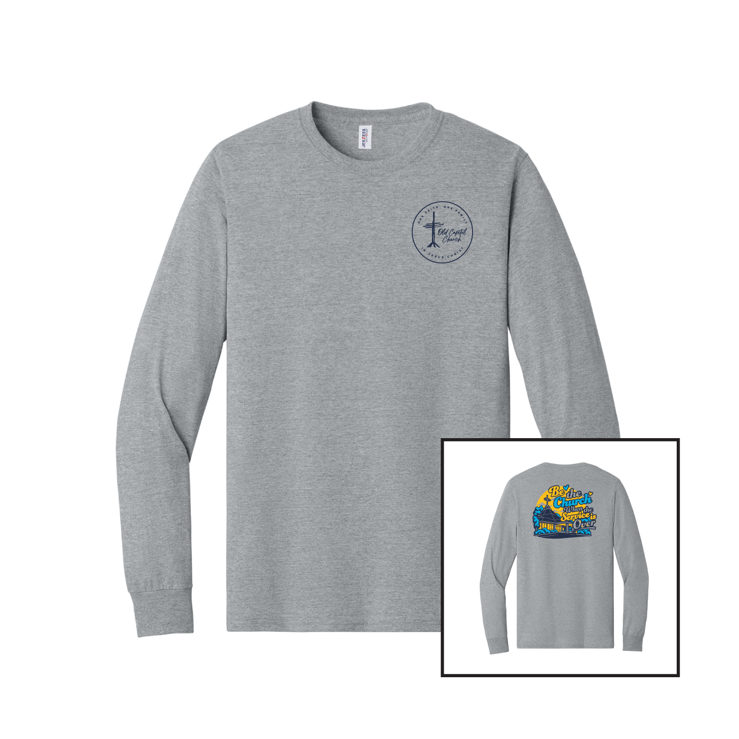 OCC - BE THE CHURCH - LONG SLEEVE SHIRT