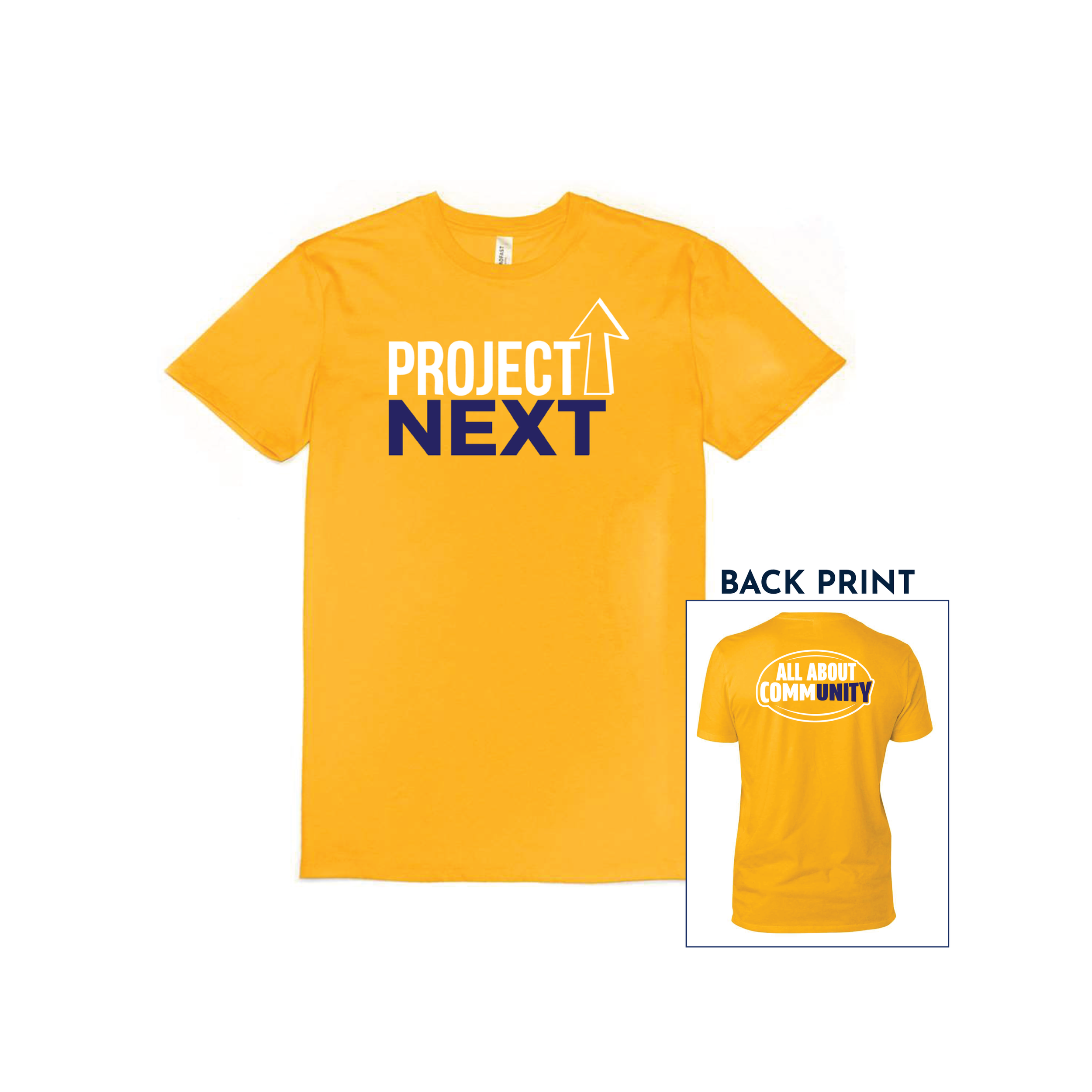 PROJECT NEXT OFFICIAL - GOLD TEE
