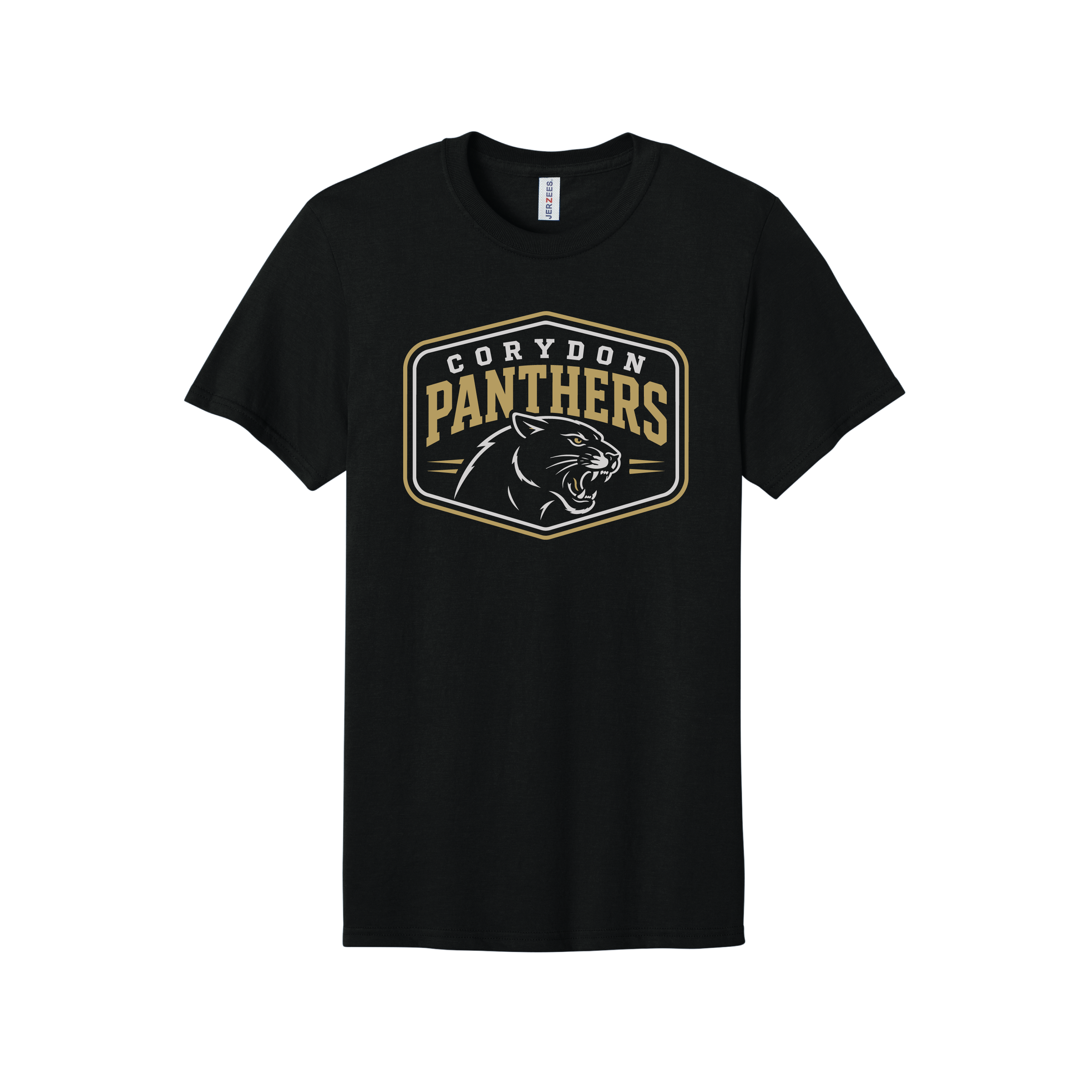 Corydon Panthers Black and Gold Tee.png
