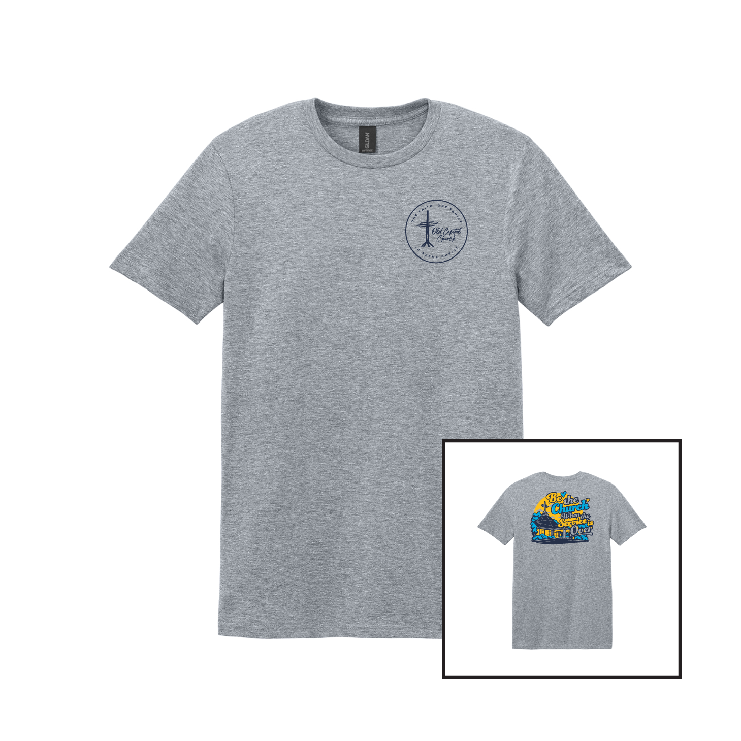 OCC - BE THE CHURCH T-SHIRT