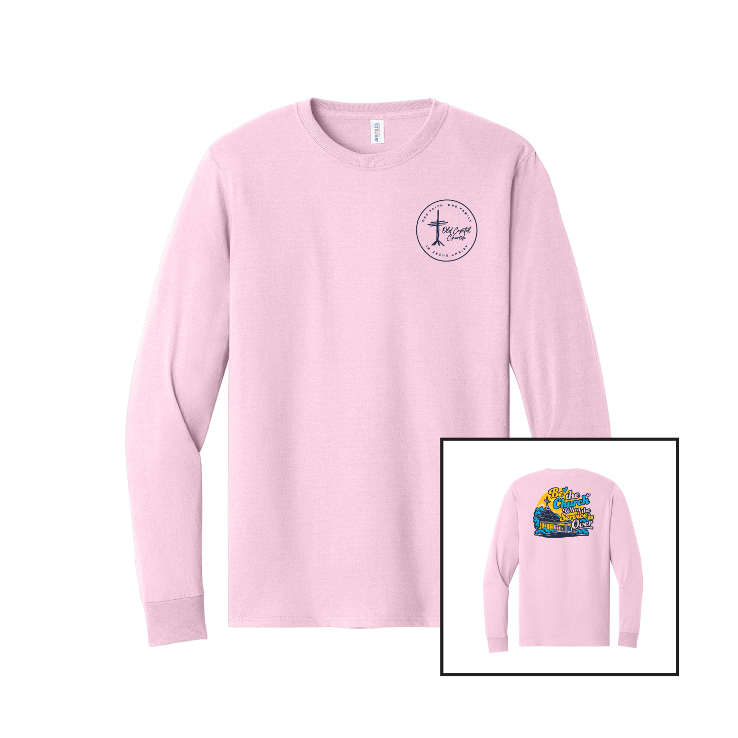 OCC - BE THE CHURCH - LONG SLEEVE SHIRT