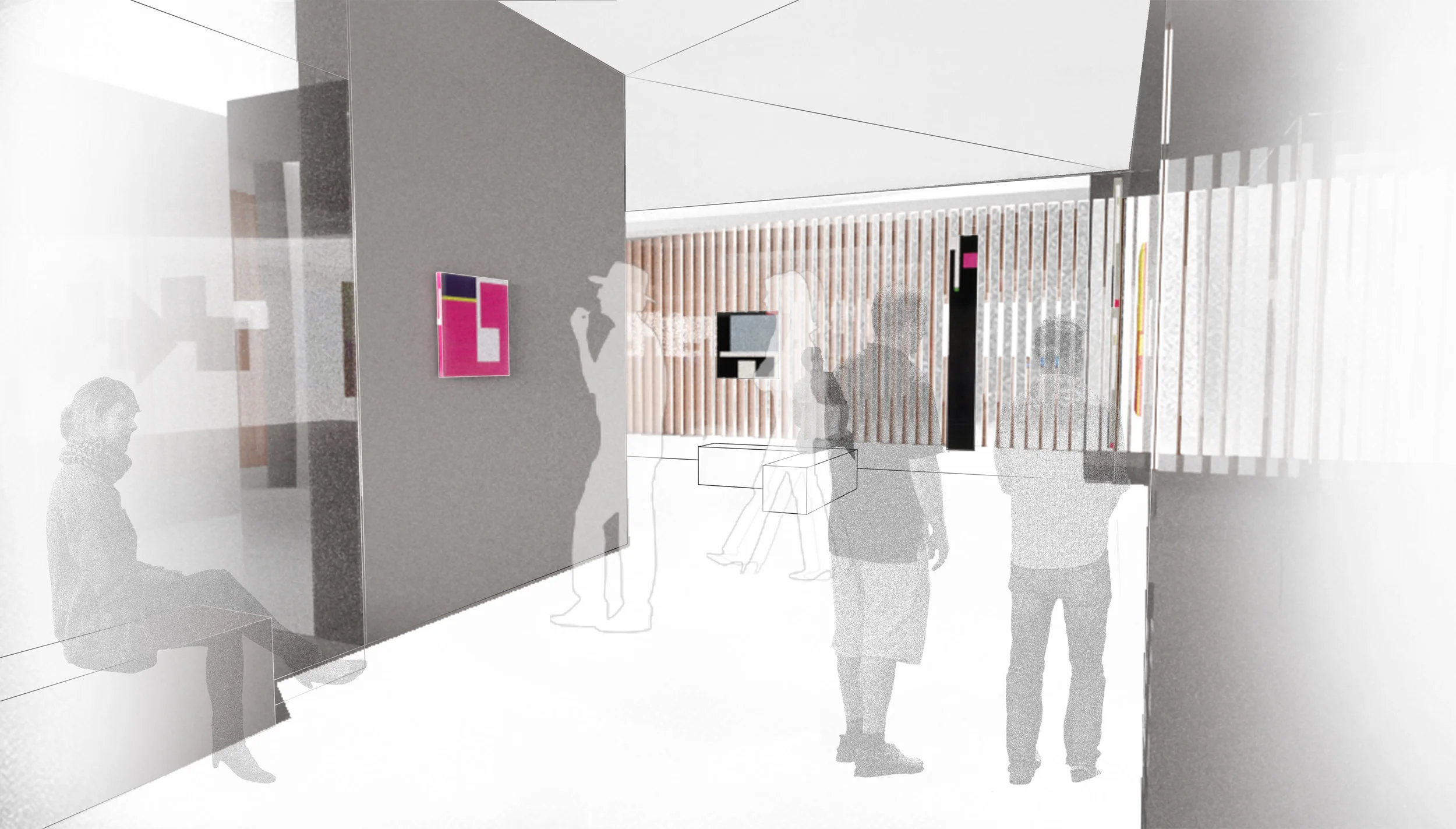  MODULAR MUNARI | Munari's paintings were constructed through a series of invisible sold and void modules. 