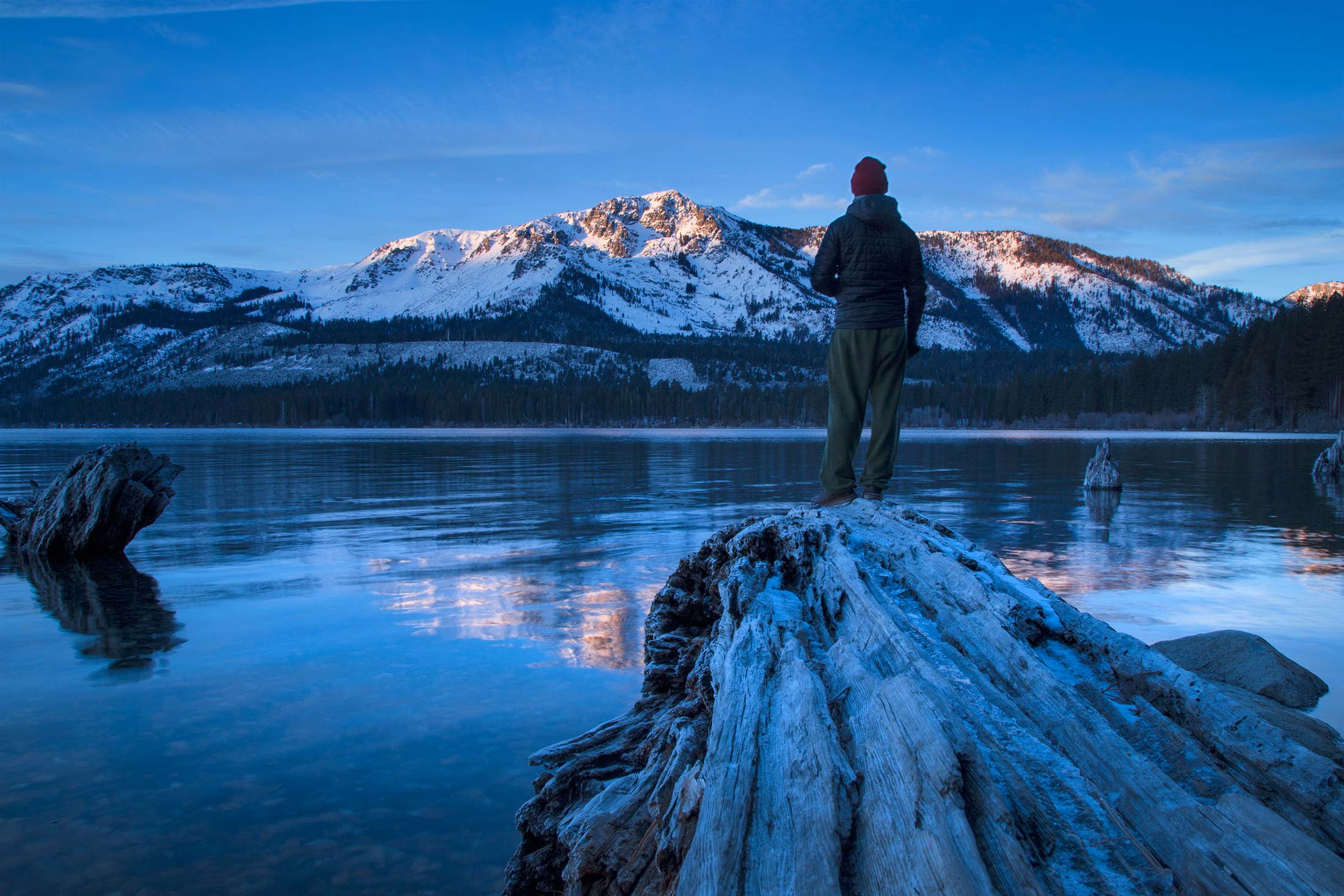 Morning Coffee on Fallen Leaf Lake
