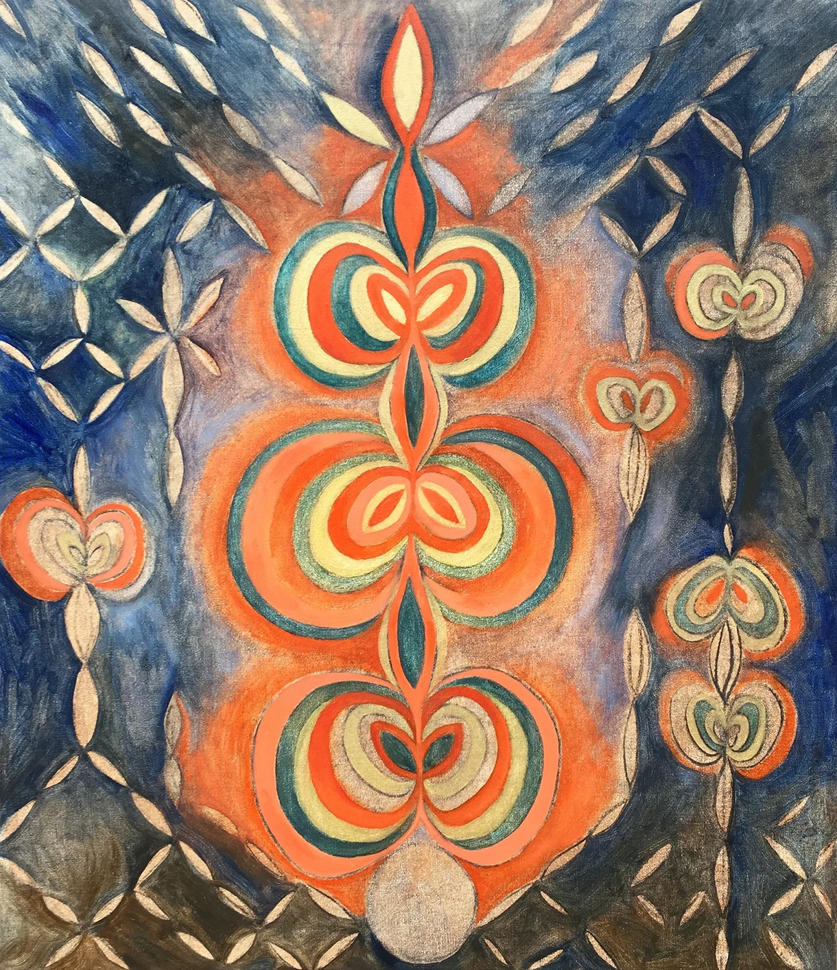 Keeper of the Flame, 2019, 32 x 28 inches