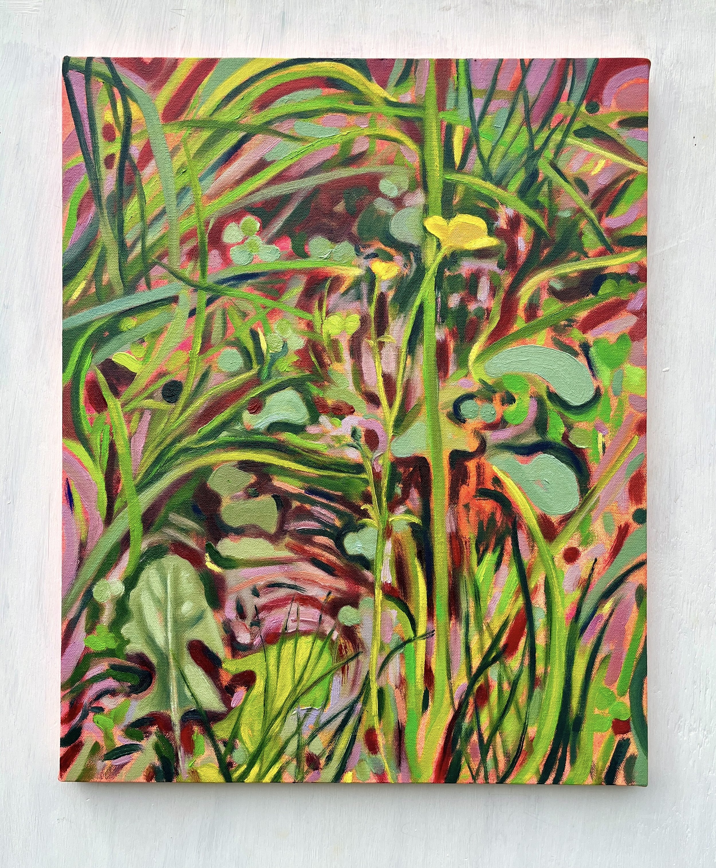 Field Buttercup, 2026 | acrylic and oil on canvas | 20 x 16 inches | sold