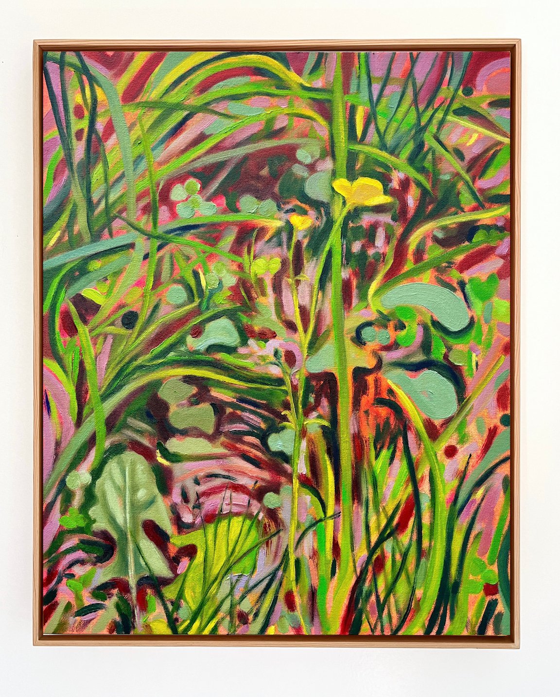 Field Buttercup, 2026 | acrylic and oil on canvas | 20 x 16 inches | sold
