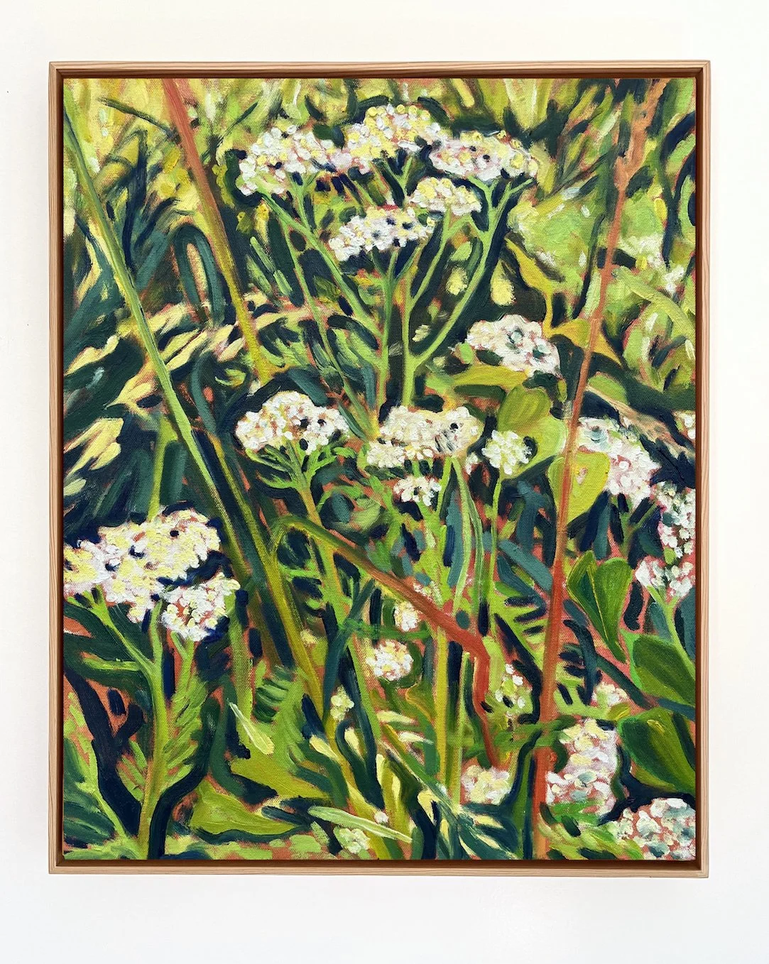 Yarrow, 2026 | acrylic and oil on canvas | 20 x 16 inches