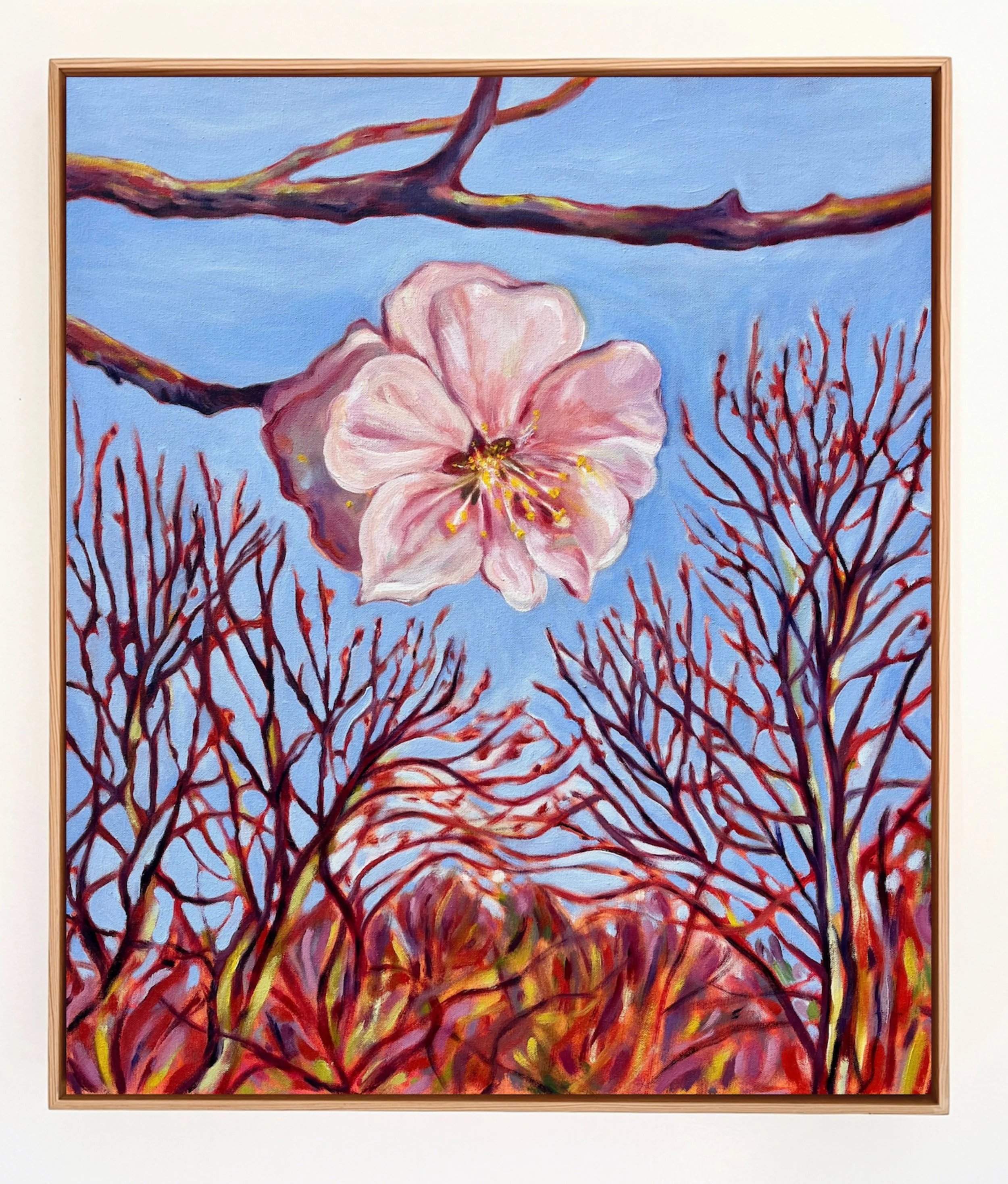 Bloom Rise, 2026 | acrylic and oil on canvas | 28 x 24 inches 