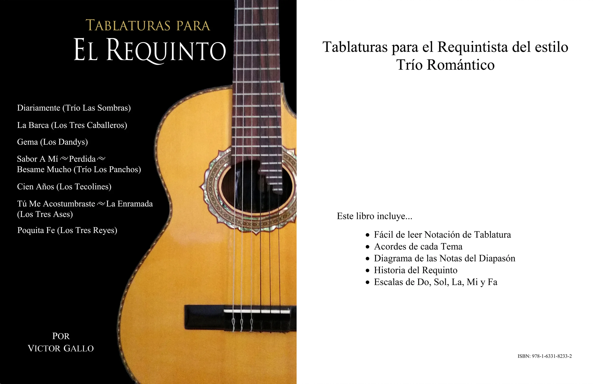 Book/Libro: Tablaturas Para El Requinto — The Requinto Chord Books