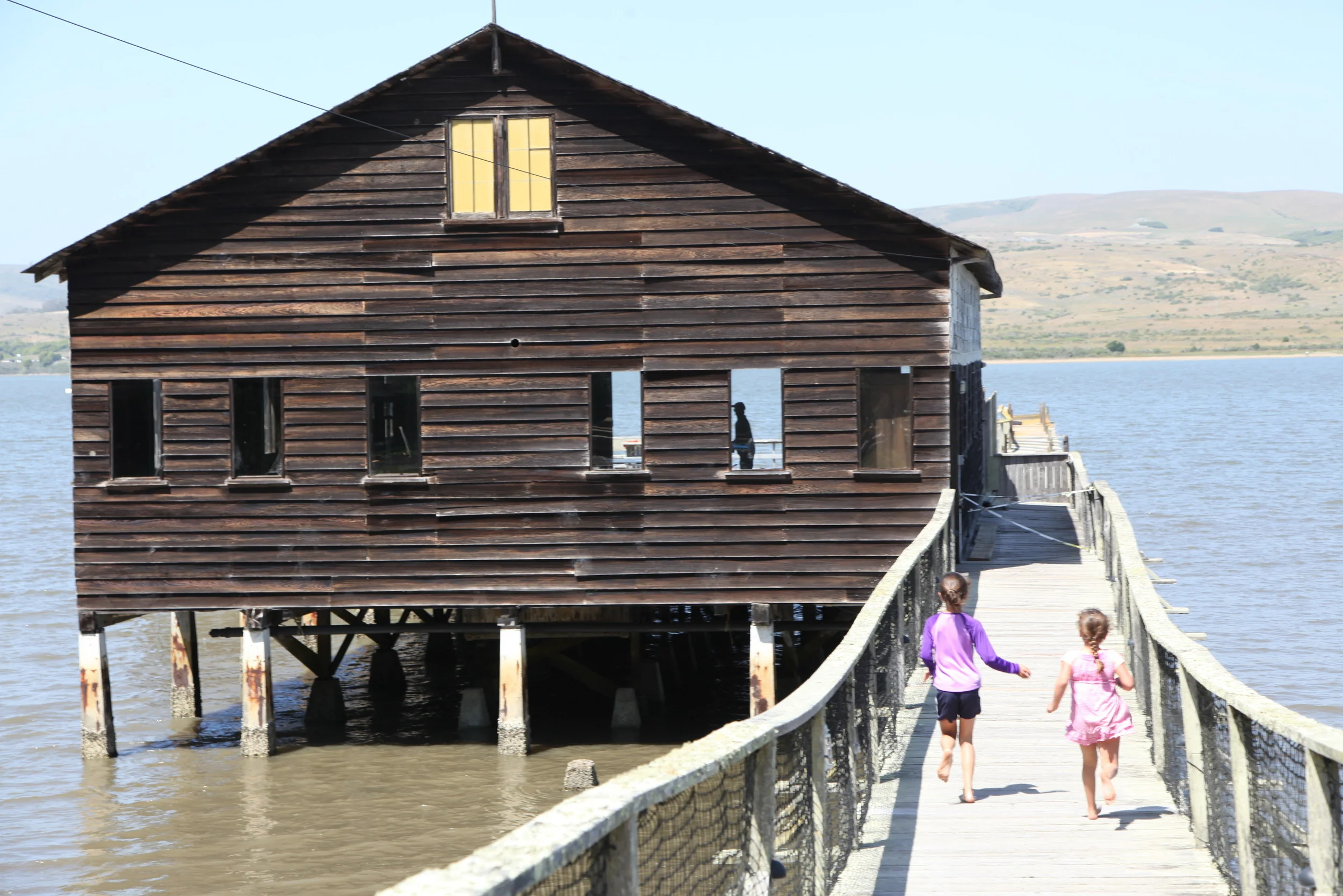 Ella (left) and Delphine (right) excitedly take you inside The Boathouse.