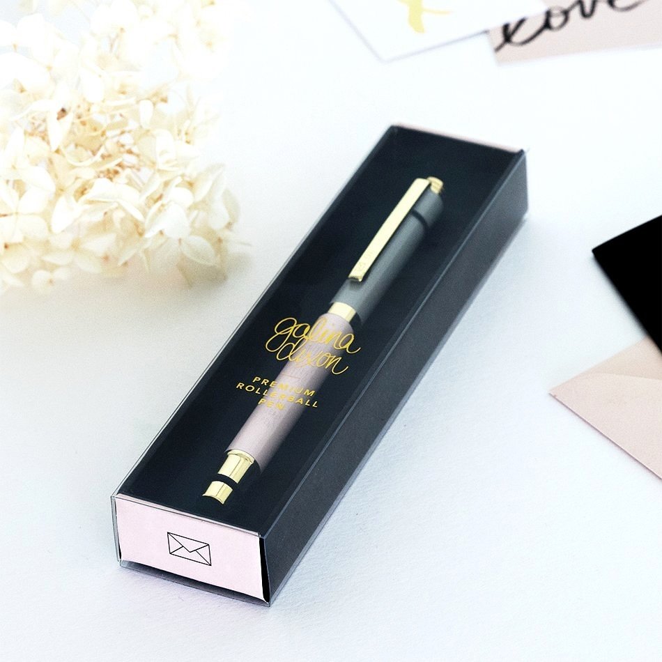 Teacher gift idea ✨ a luxe metal rollerball pen! For 25% off &ndash; use code: BLACKFRIDAY at checkout (link in profile).