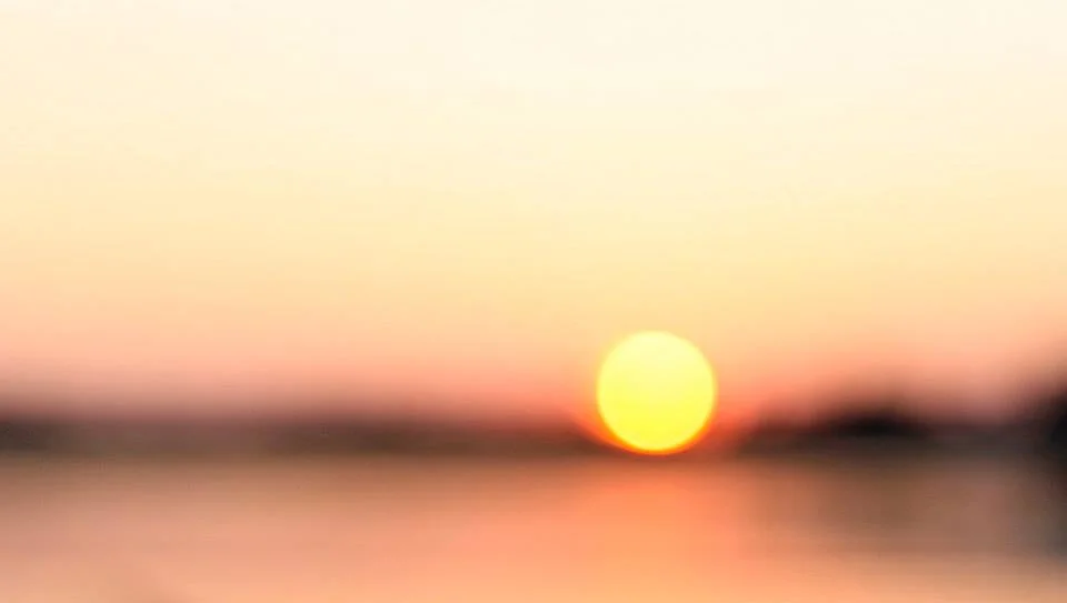 Sunset Blur