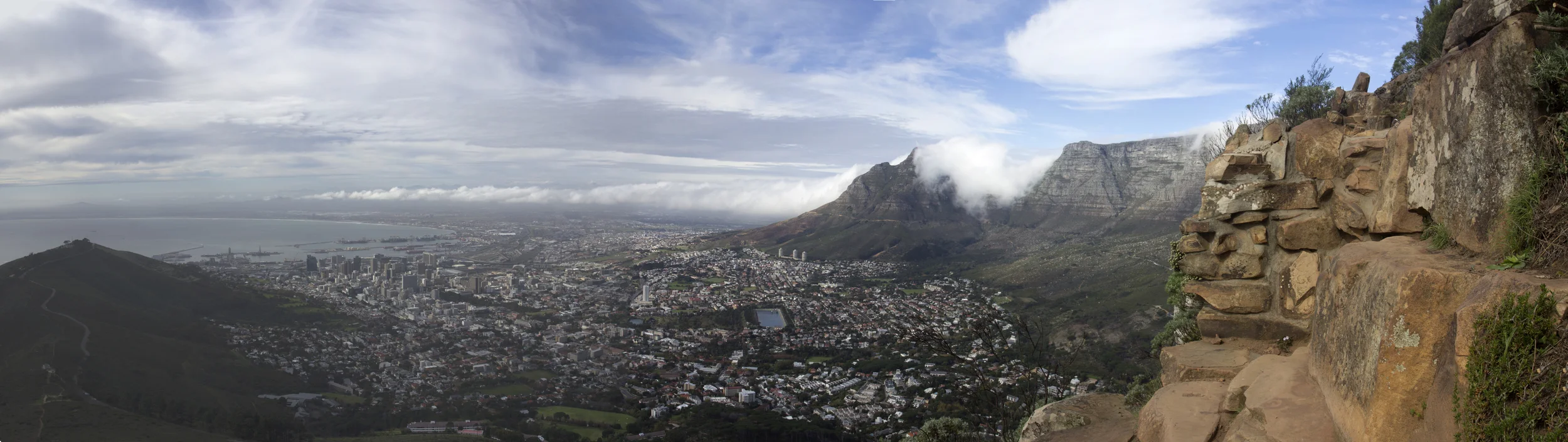Climbing Lions Head