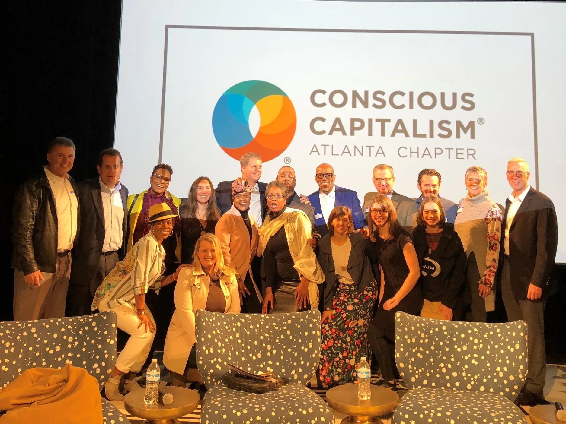 I’m an active volunteer helping to build the Conscious Capitalism’s Atlanta Chapter and a “Love & Humanity in Business” Civic Dinner Planning Committee Member . Conscious Capitalism is on a mission to elevate humanity through business.