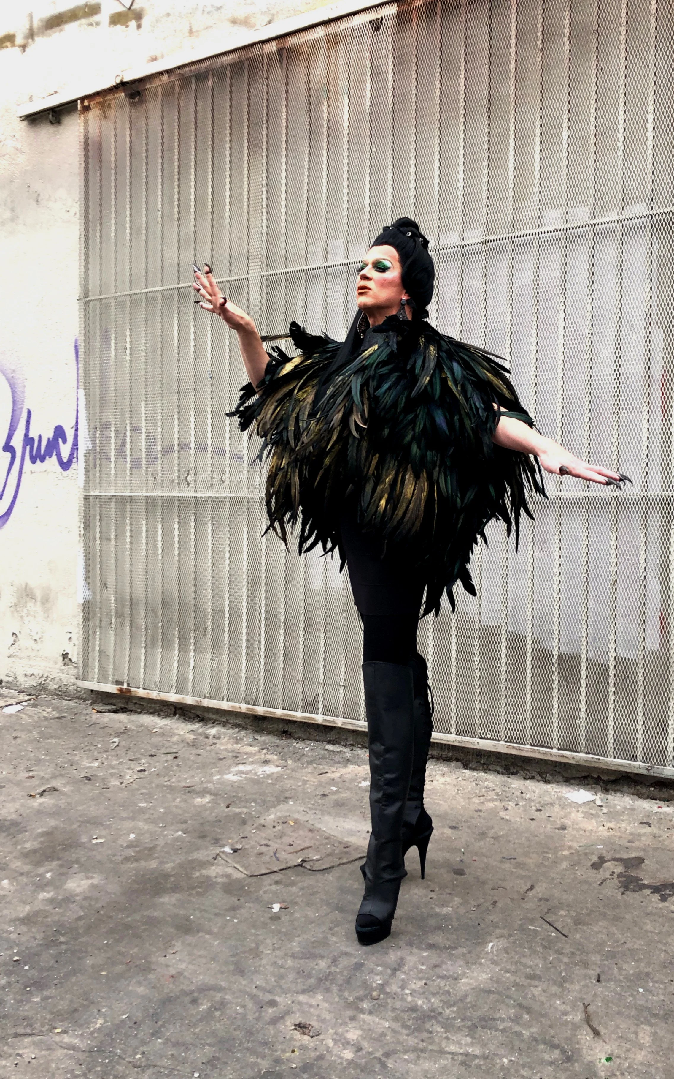 Pepper feather outside.jpeg