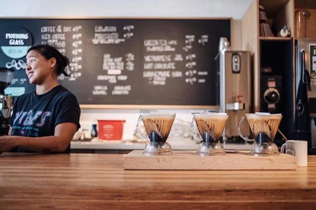Say what? You haven’t been to our Coffee Bar @fishcakehawaii ? We’re located on Kamani St. next to @theboxjelly ✨Come see us! Monday-Friday / 8am-3pm