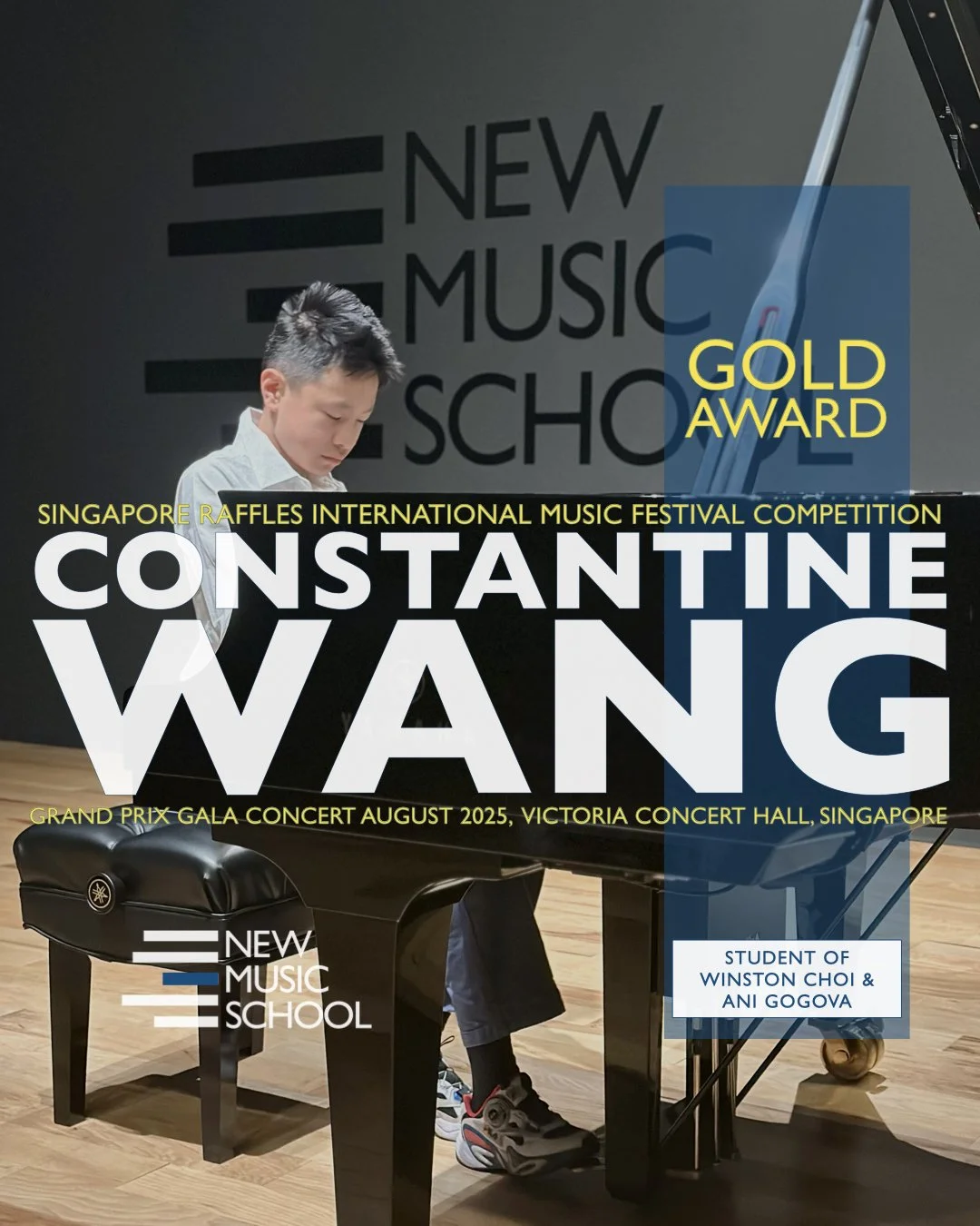 Constantine Wang - Gold Award