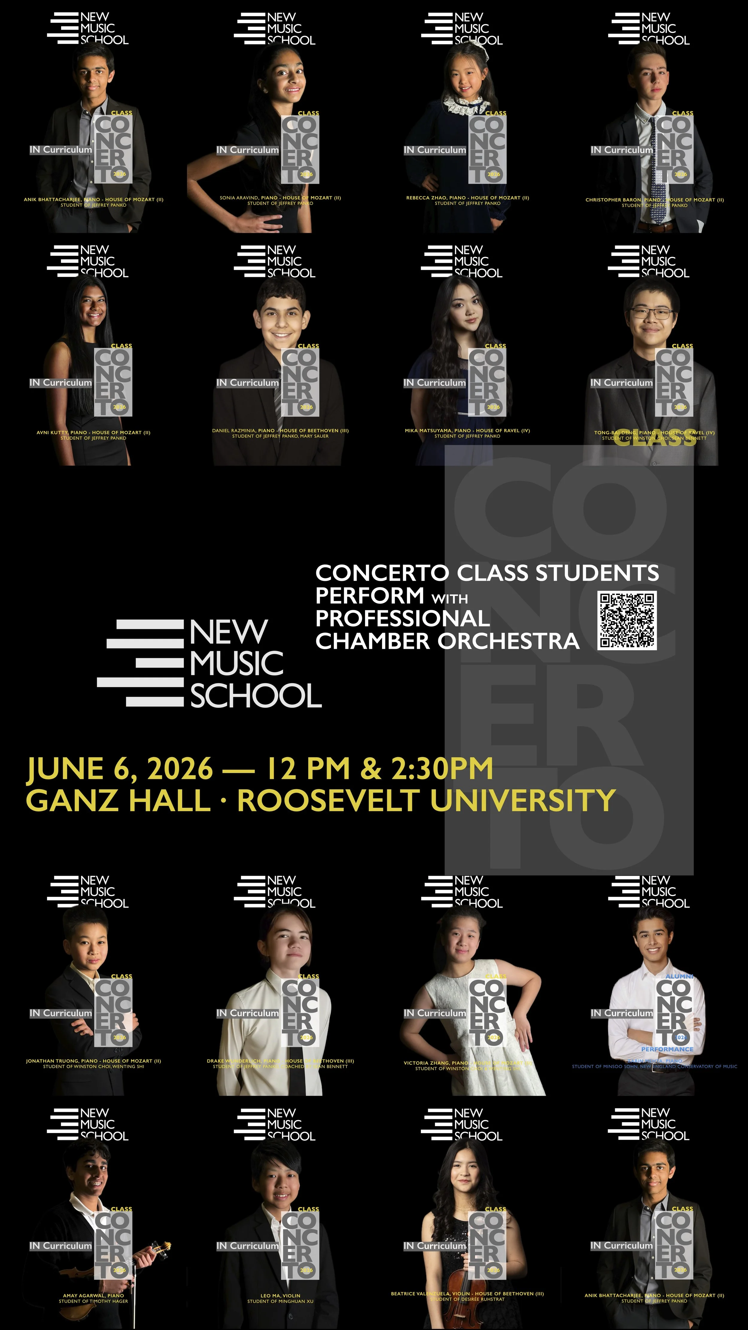 IN Recital — Concerto Class Performance with Chamber Orchestra