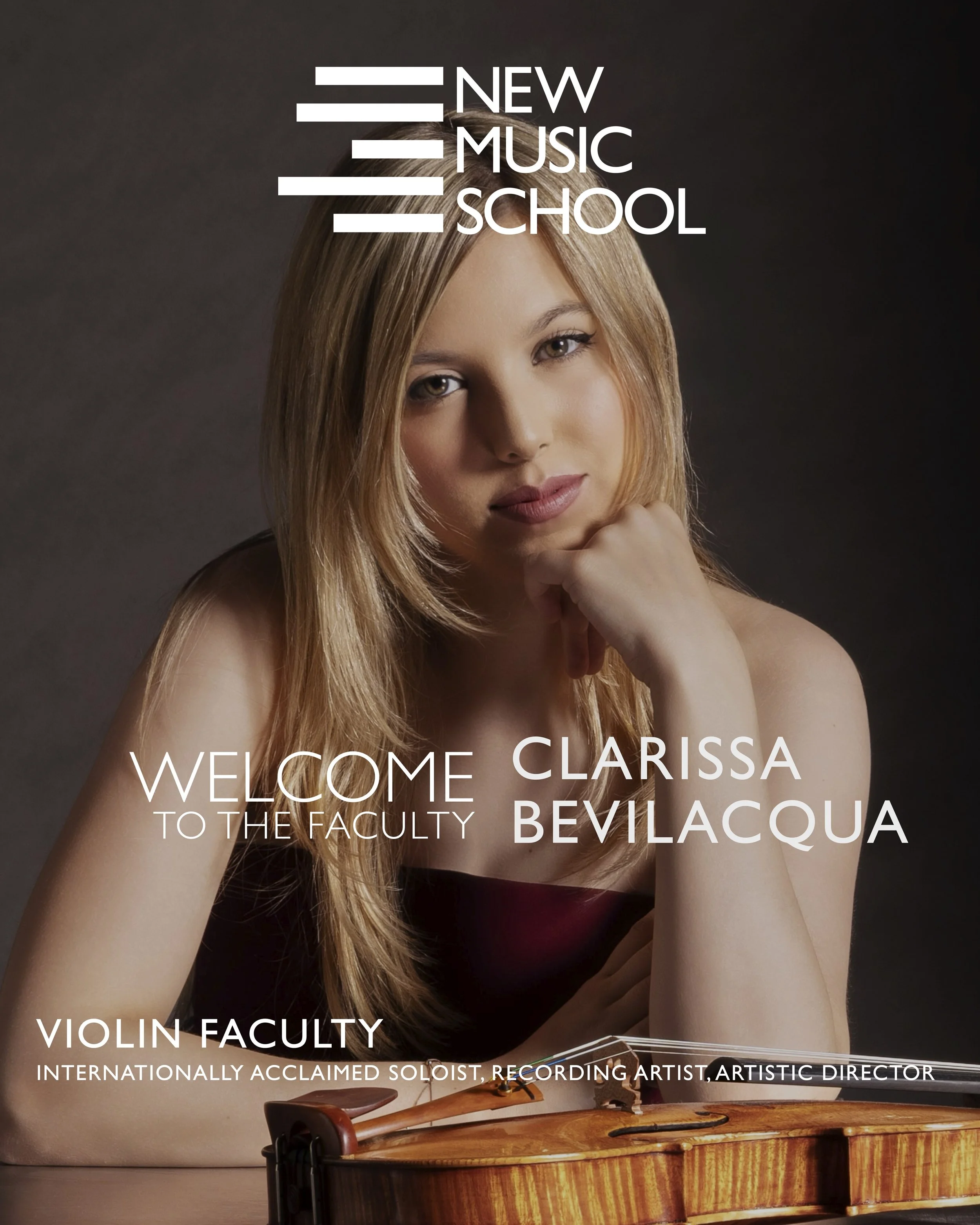 NMS Welcomes Clarissa Bevilacqua - Violin Faculty