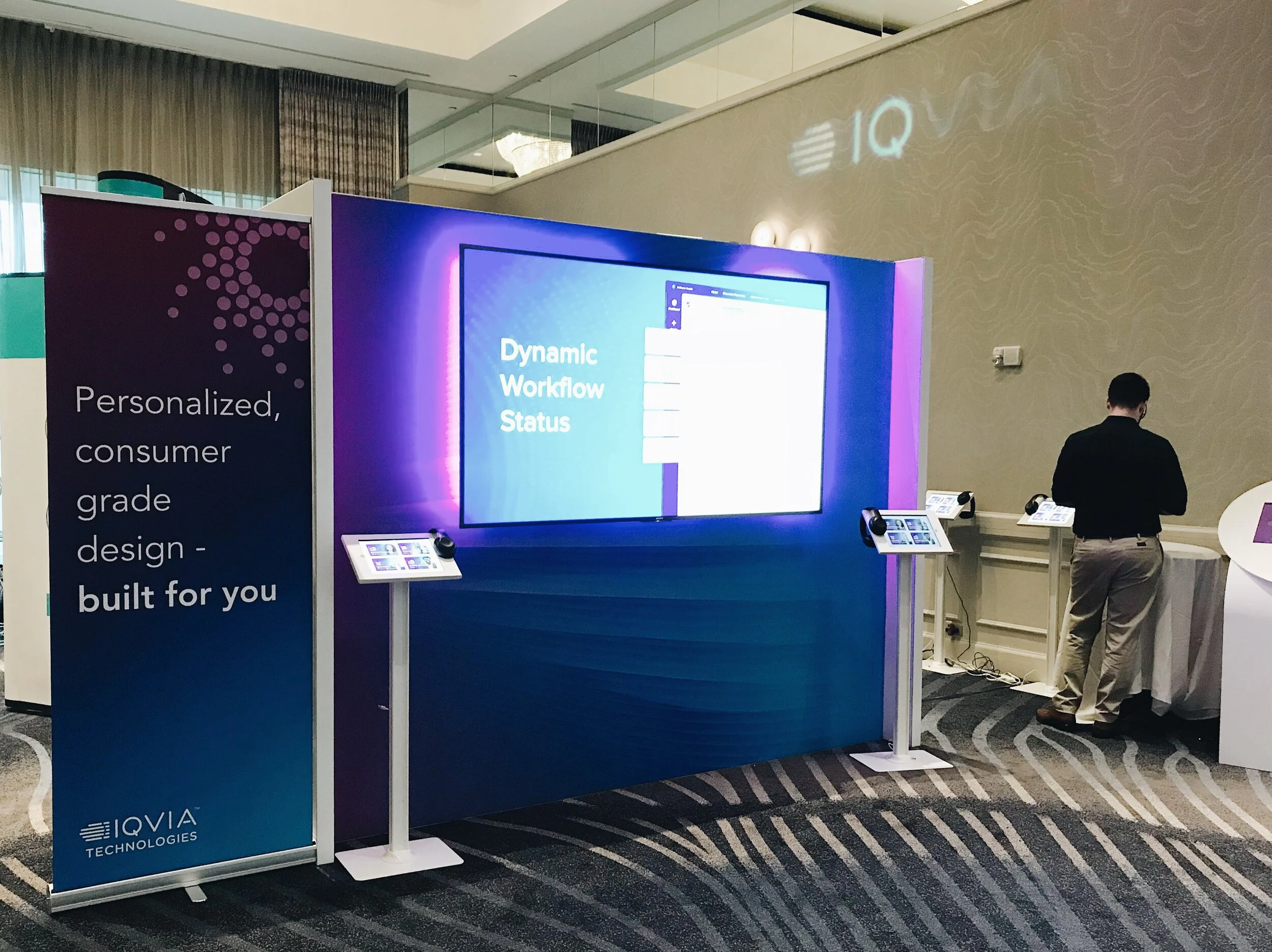 Company booth