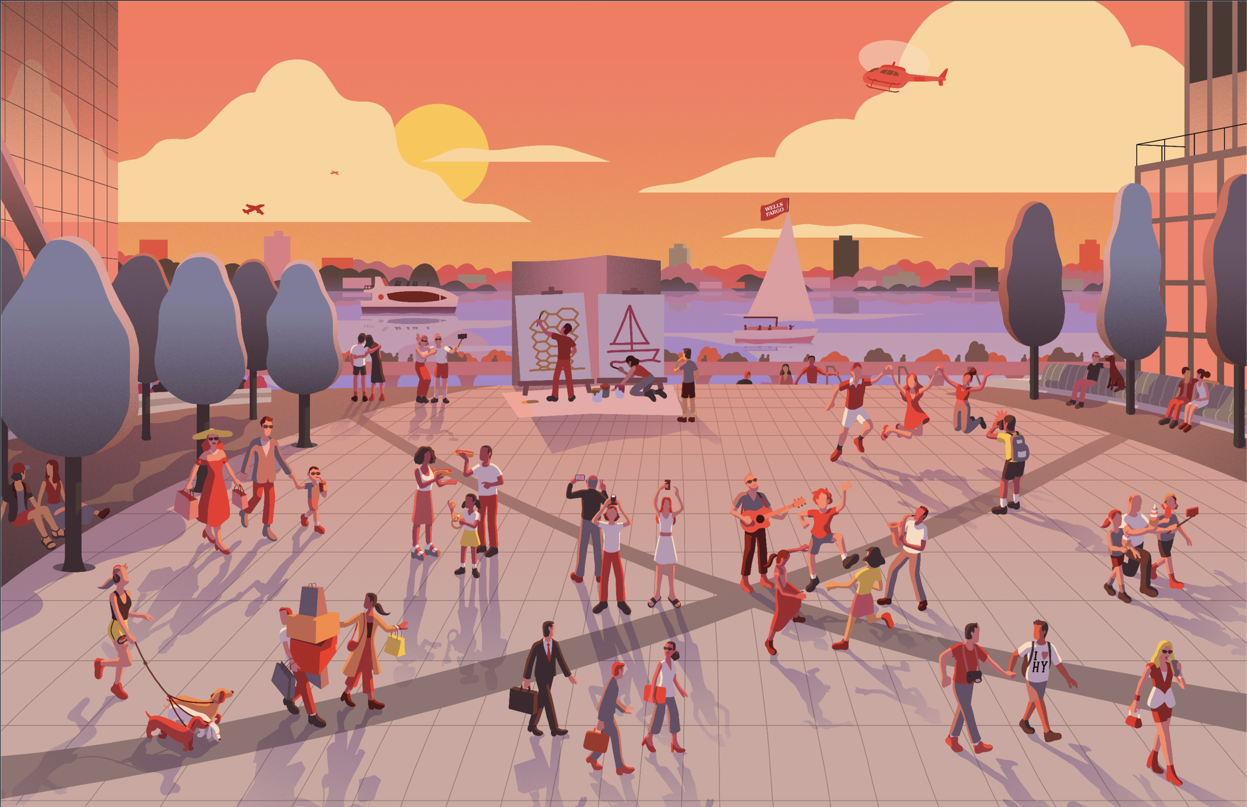 Summer Nights illustrated by Tim Peacock