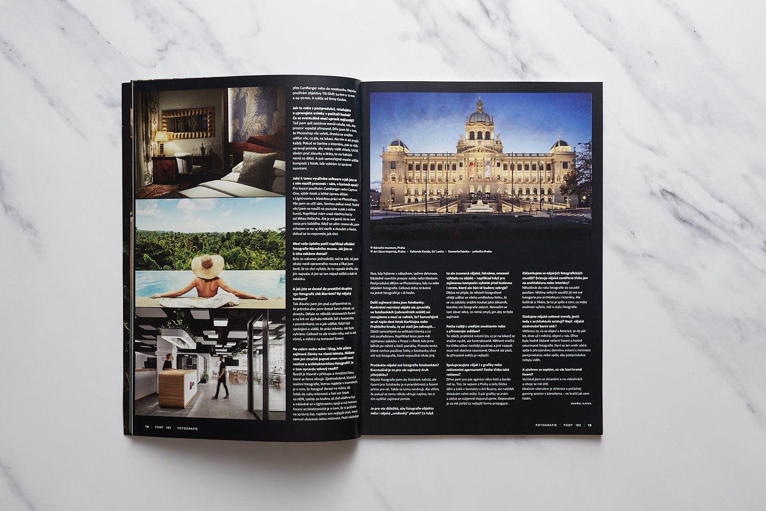 Tear Sheets, Jiri Lizler, Luxury Hotels Photographer