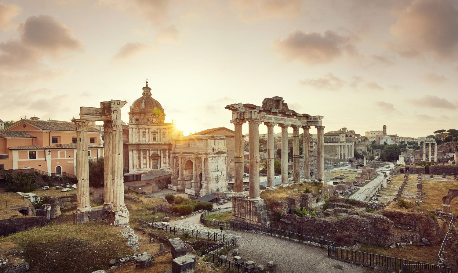 Exterior photography of Forum Romanum in Rome, Italy - Forum Romanum photo for six sensen hotel_JiriLizler_Hospitality Photographer.jpg