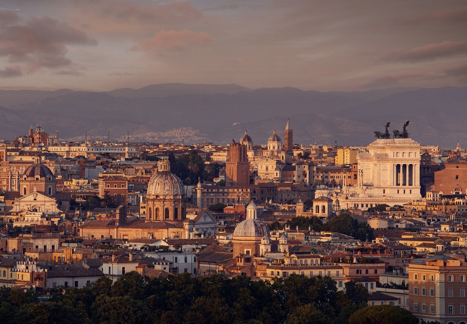 travel photography of Rome - Rome sunset view, photo for six senses hotel, Italy_JiriLizler_Hospitality Photographer.jpg