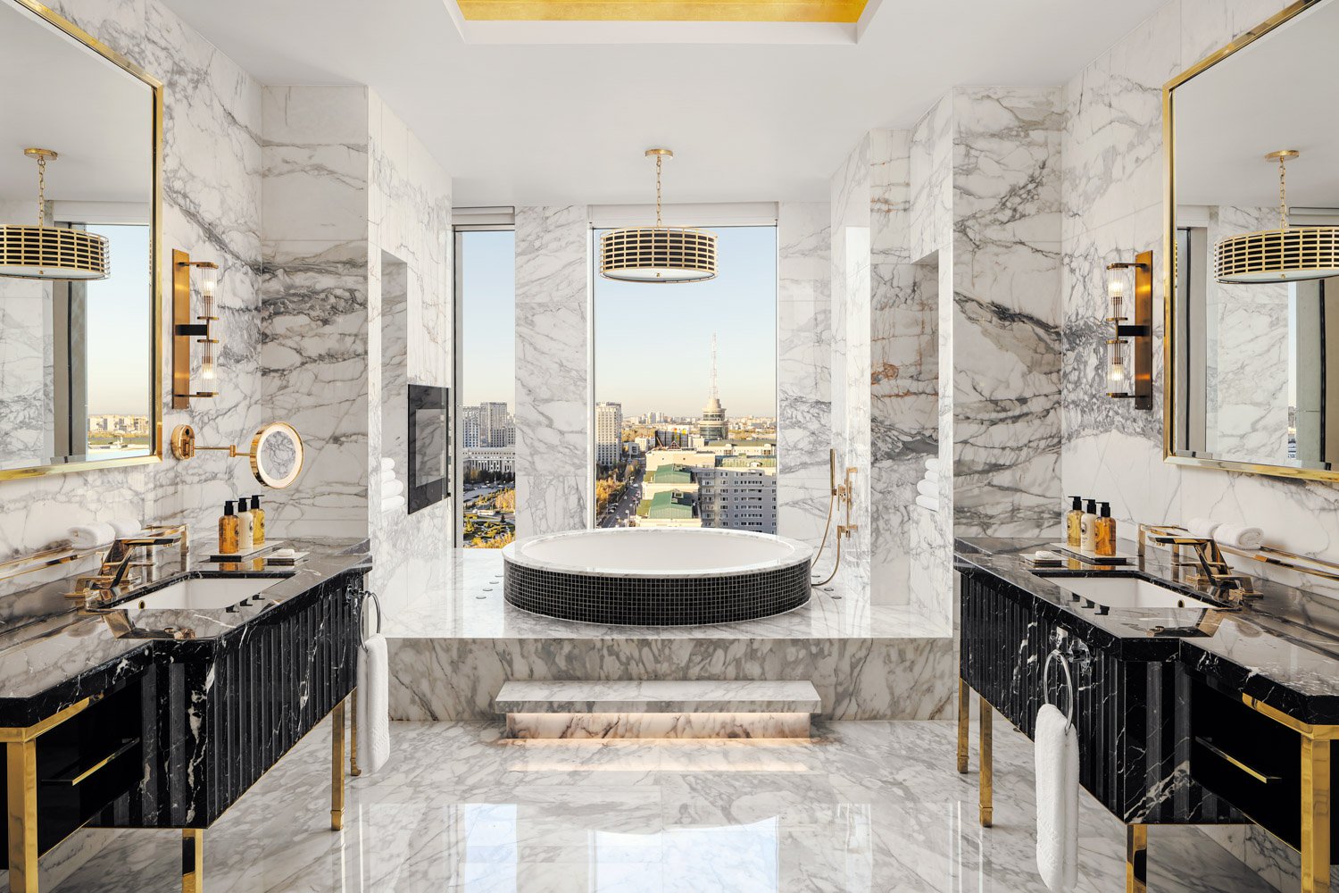 The Ritz-Carlton Astana - Presidential Suite Bathroom