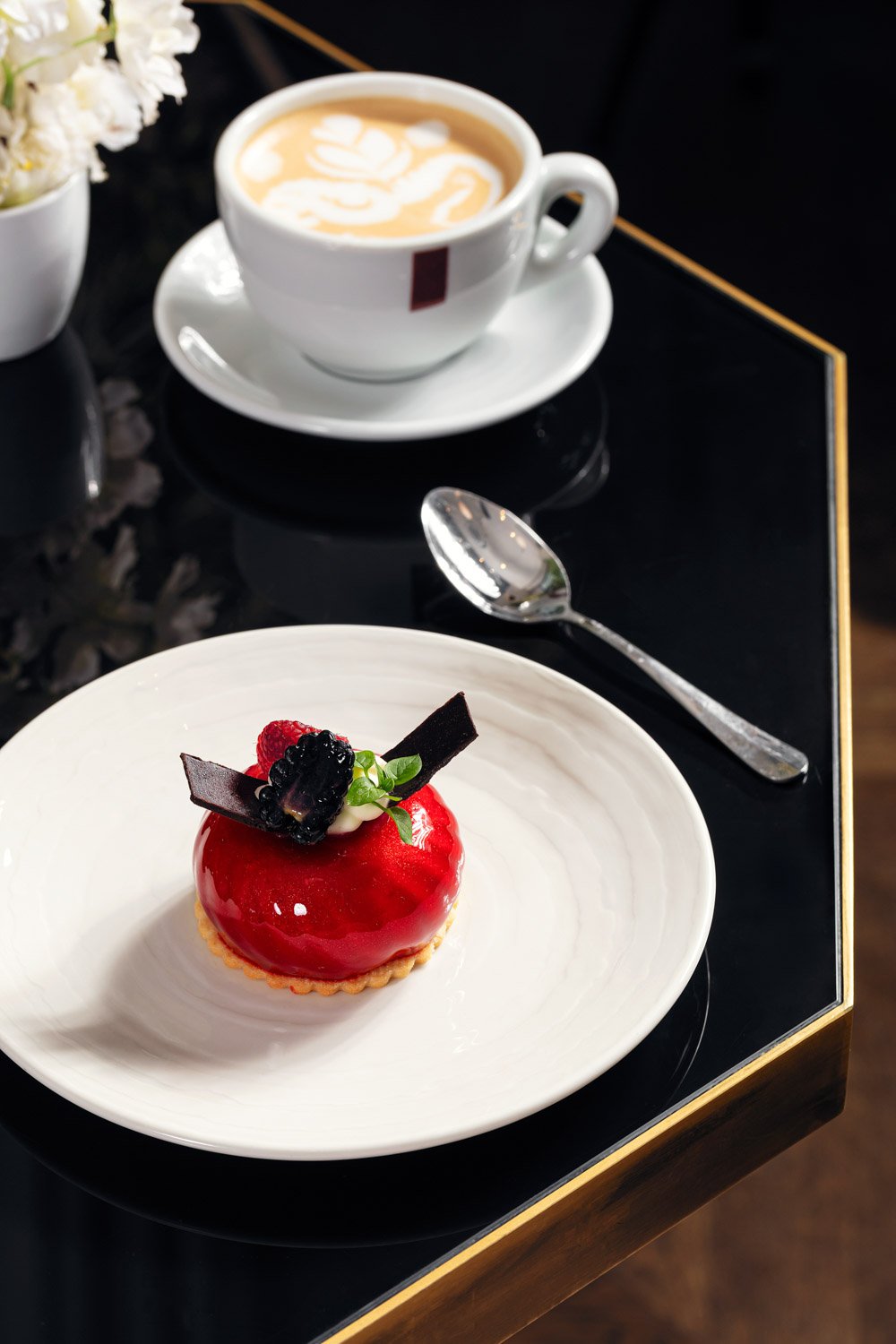 dessert and coffee food photography for hotel kings court Prague by jirilizler photography.jpg