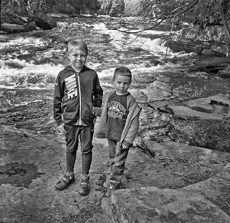 Agfa Isolette f/3.5 75mm.Solinar