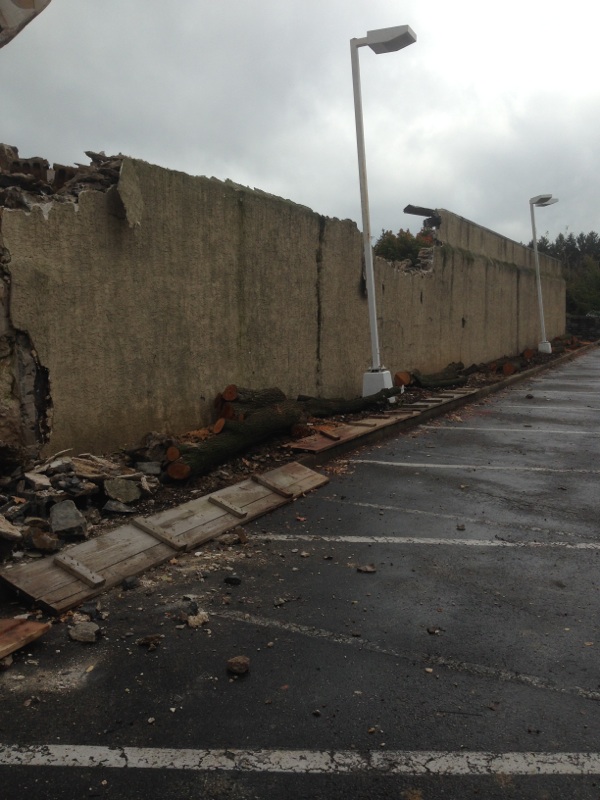 Roasemont - Existing Wall Demolition