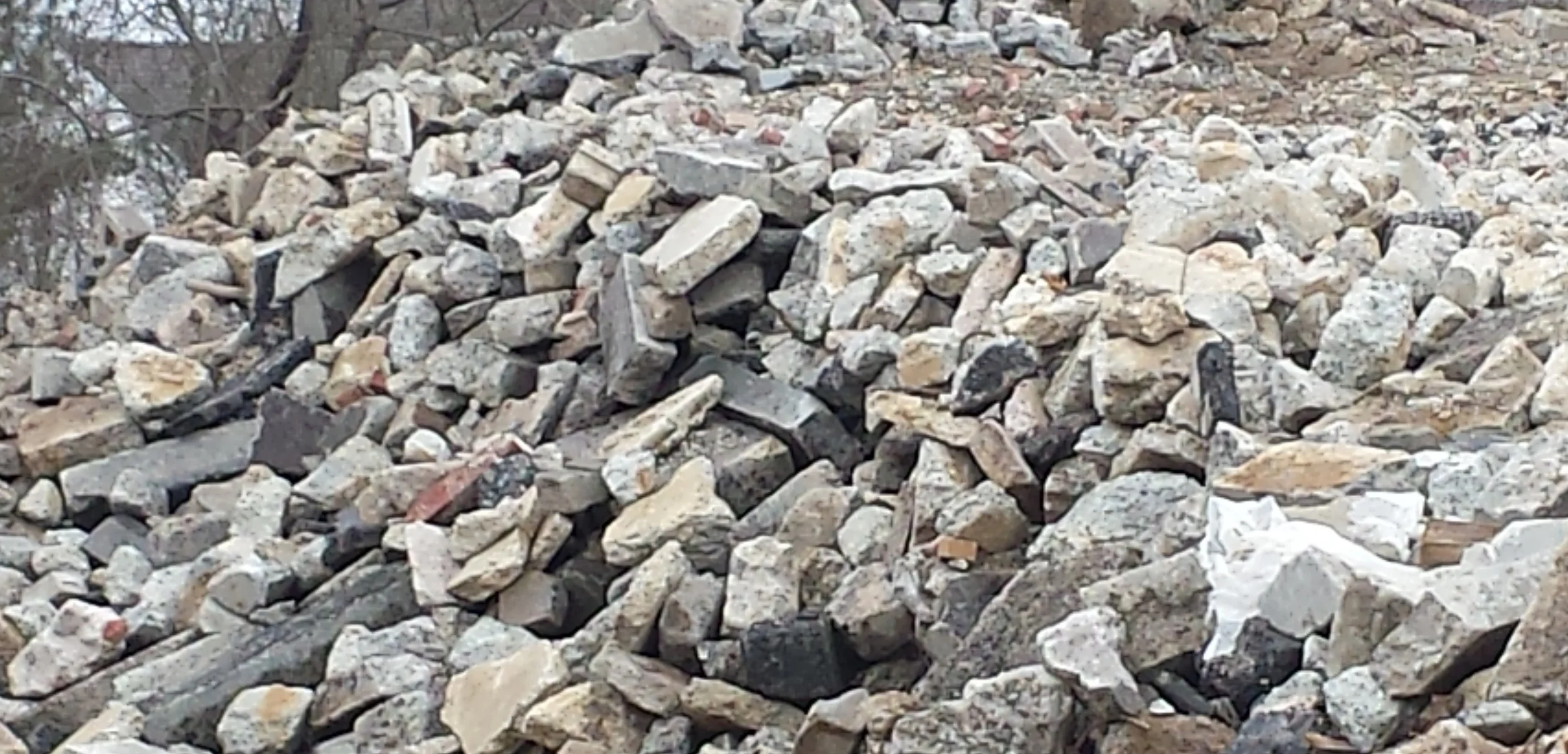 Recycled Dump Material