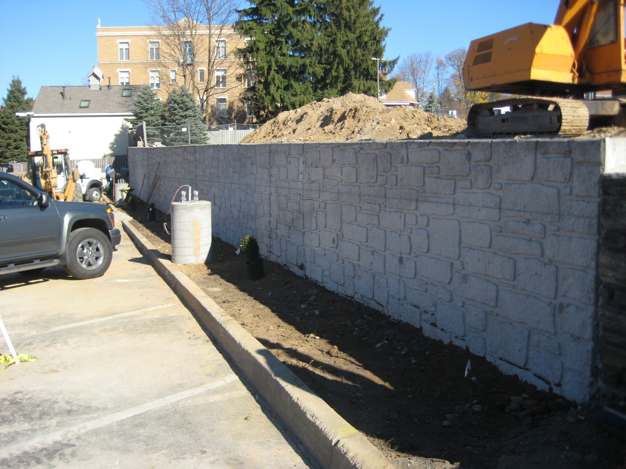 Rosemont - Finished Wall Backfill