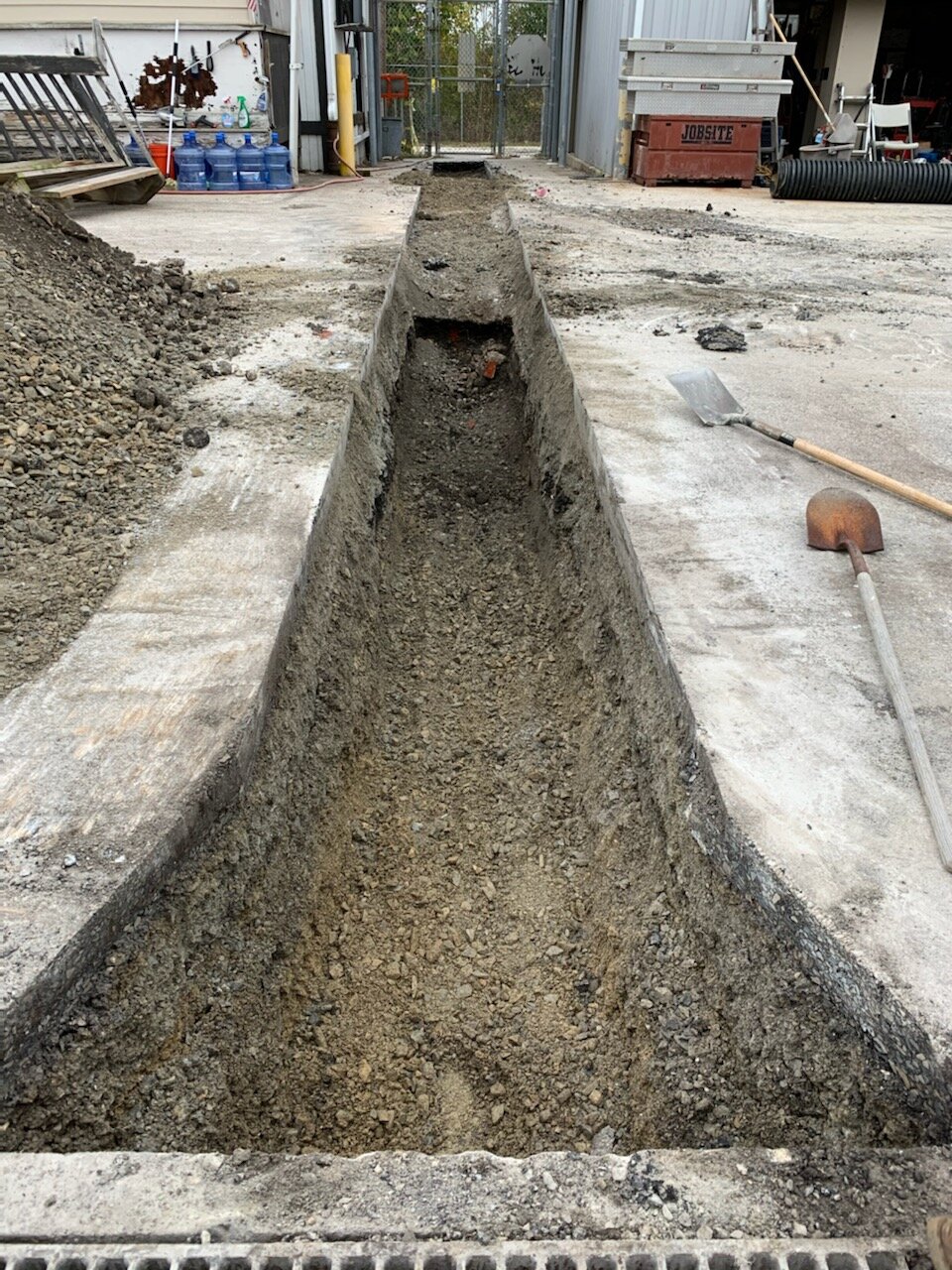  Phila. Impound Lot - Storm Sewer Trench 