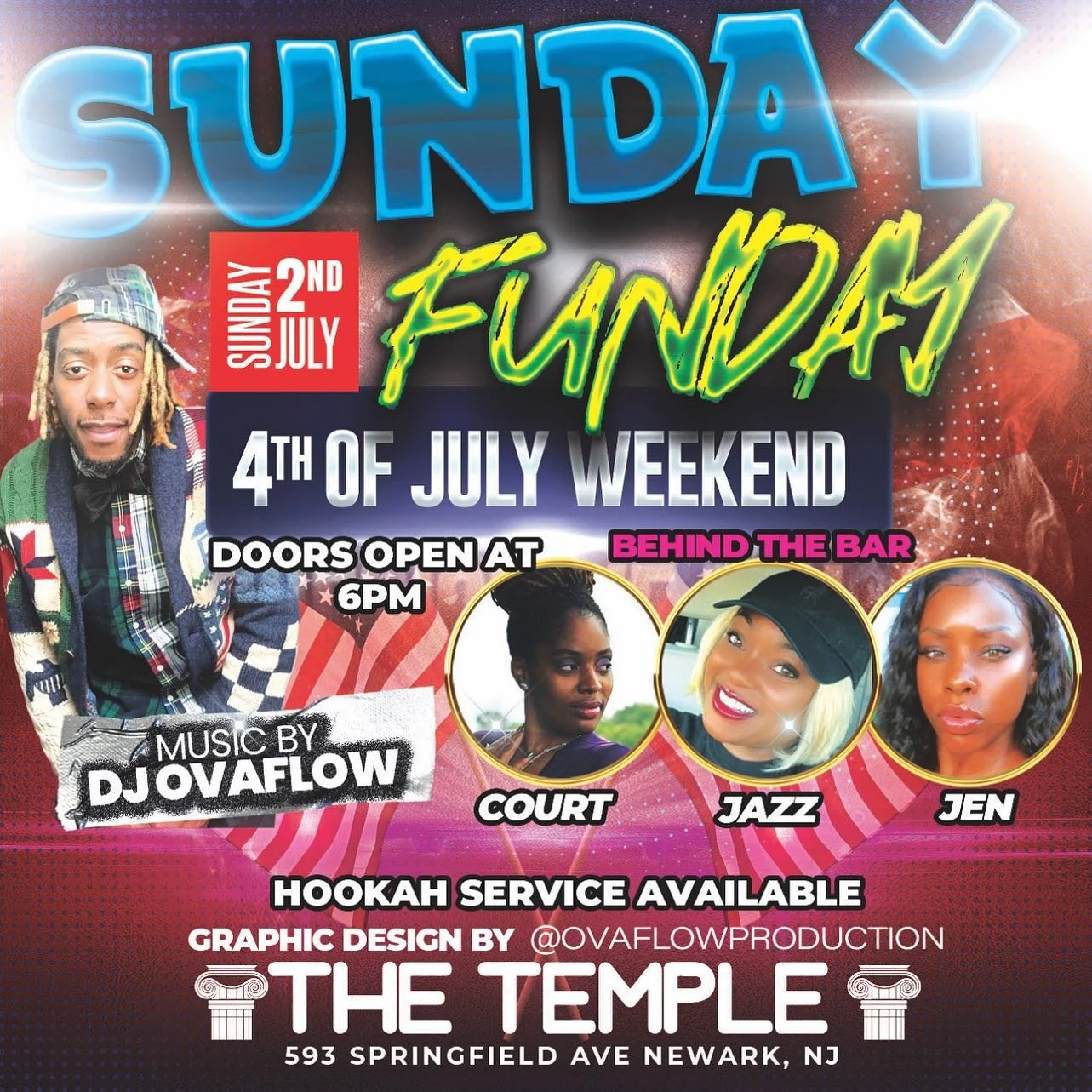 SUNDAY FUNDAY!! Happy Hour until 8 pm!!! Come on out for good vibes ... good music w/ @mrdjovaflow ... good people !!! It's definitely a Vibe !!! So swing by and check us out !!!! @iamglam721 @chattythrifter  @cravecreativecocktails