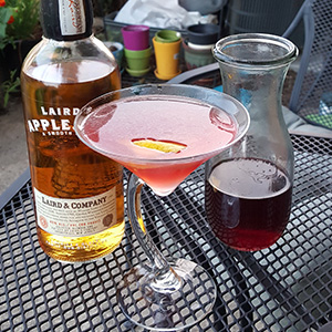 A little Laird's, some lemon, and grenadine...