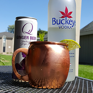 Local vodka for delicious cocktails.