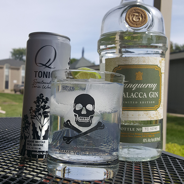 Have a spot of G + T while you read. 