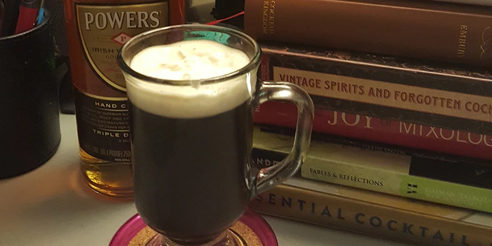 #100DaysOfCocktails - Day 27 - Irish Coffee