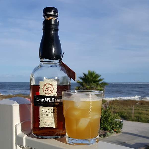 A beauty of a bourbon cocktail.