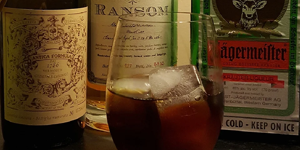 #100DaysOfCocktails - Day 63 - Black Negroni