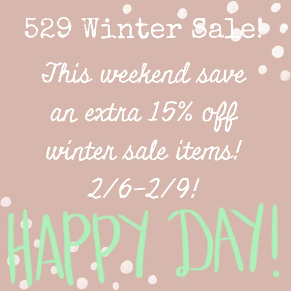 Winter Sale!