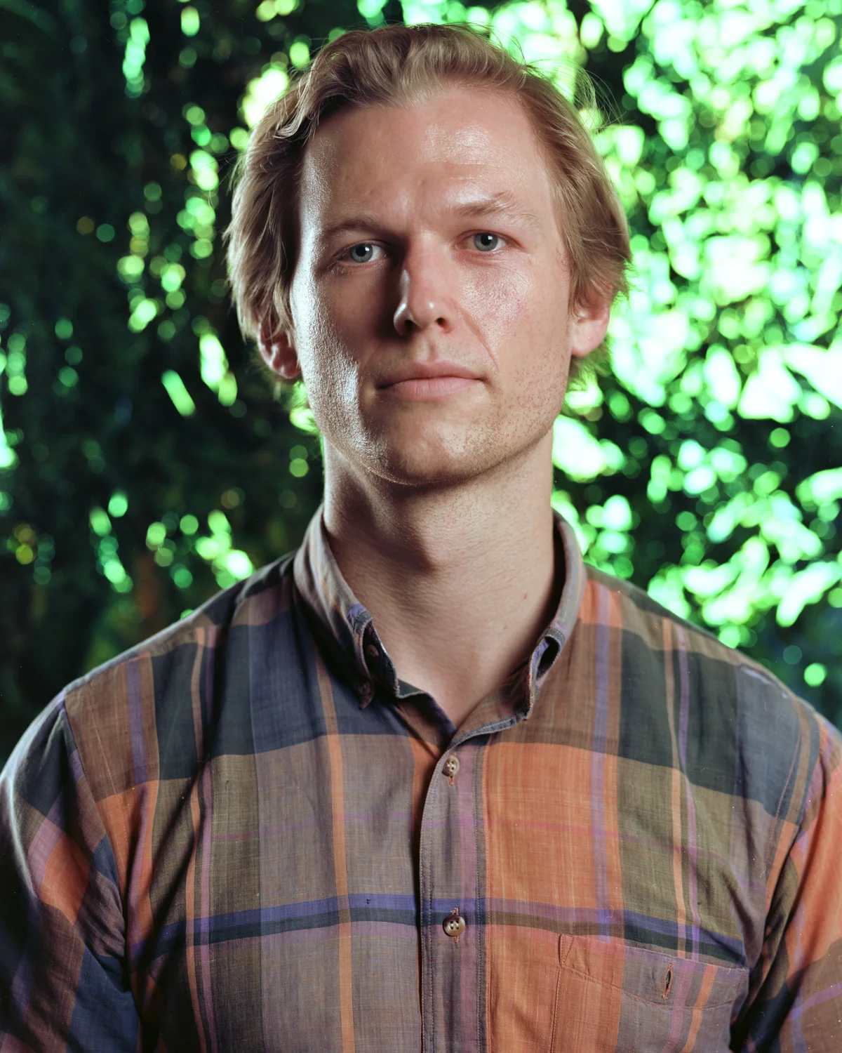 4x5 portrait of Alex