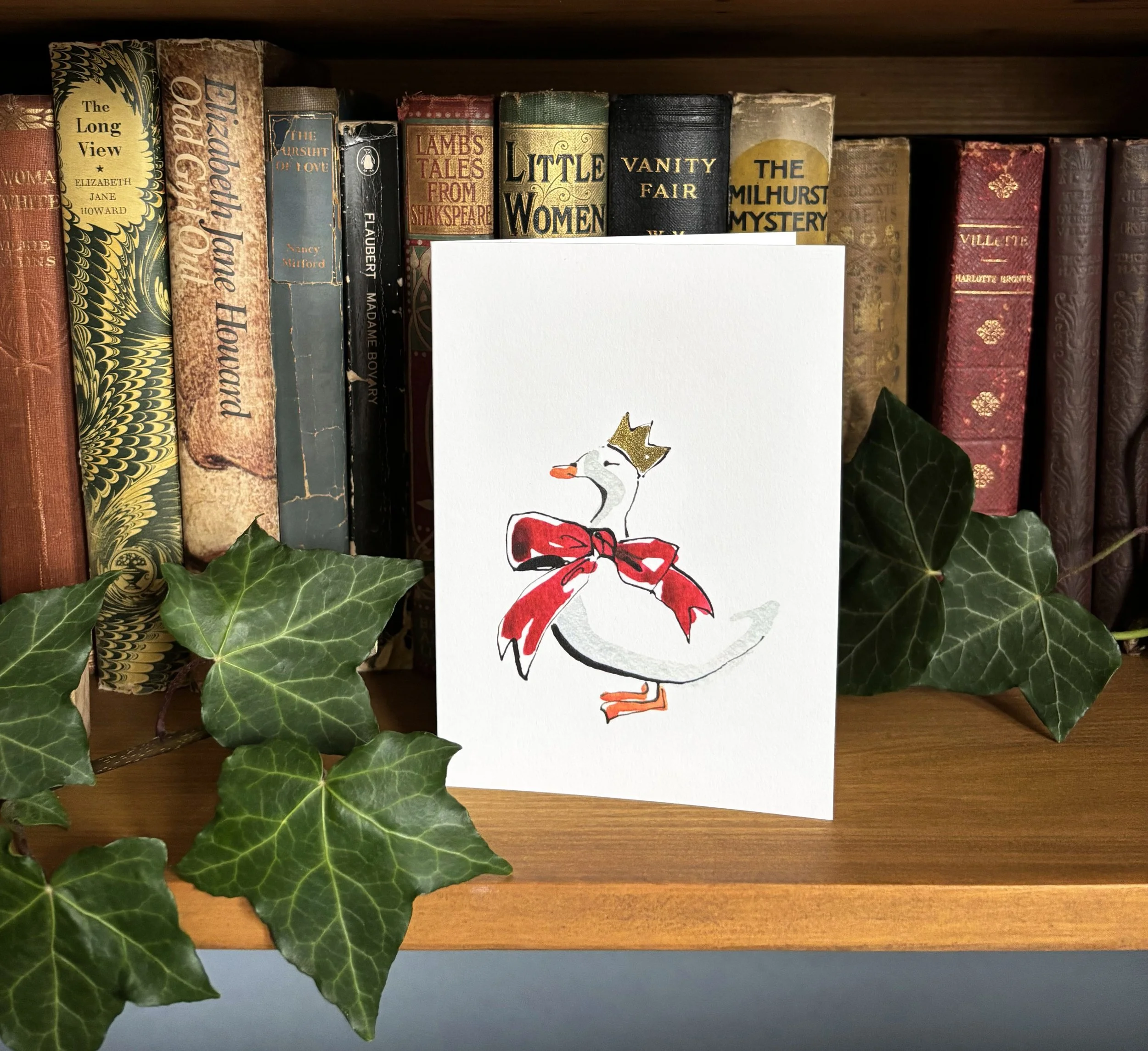 Duck on bookshelf catalogue.jpg