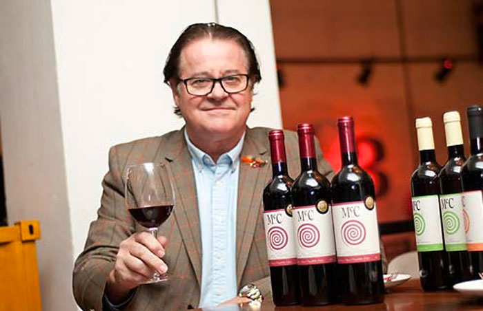 (Pictured the Serbian bio-dynamic wine with it's Scottish producer Don McCulloch)