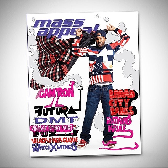 Issue 54 of @massappeal is finally here! Killa job @mr_camron @salacuse @toddjamesreas