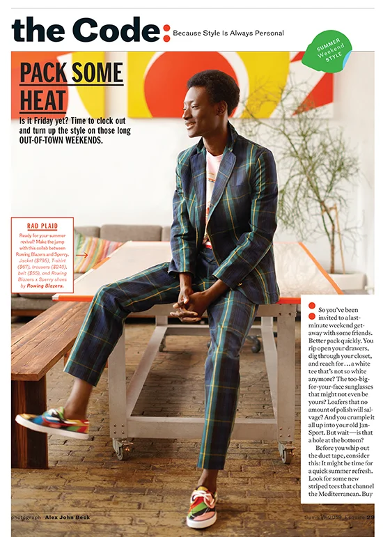 ESQUIRE: Rowing Blazers