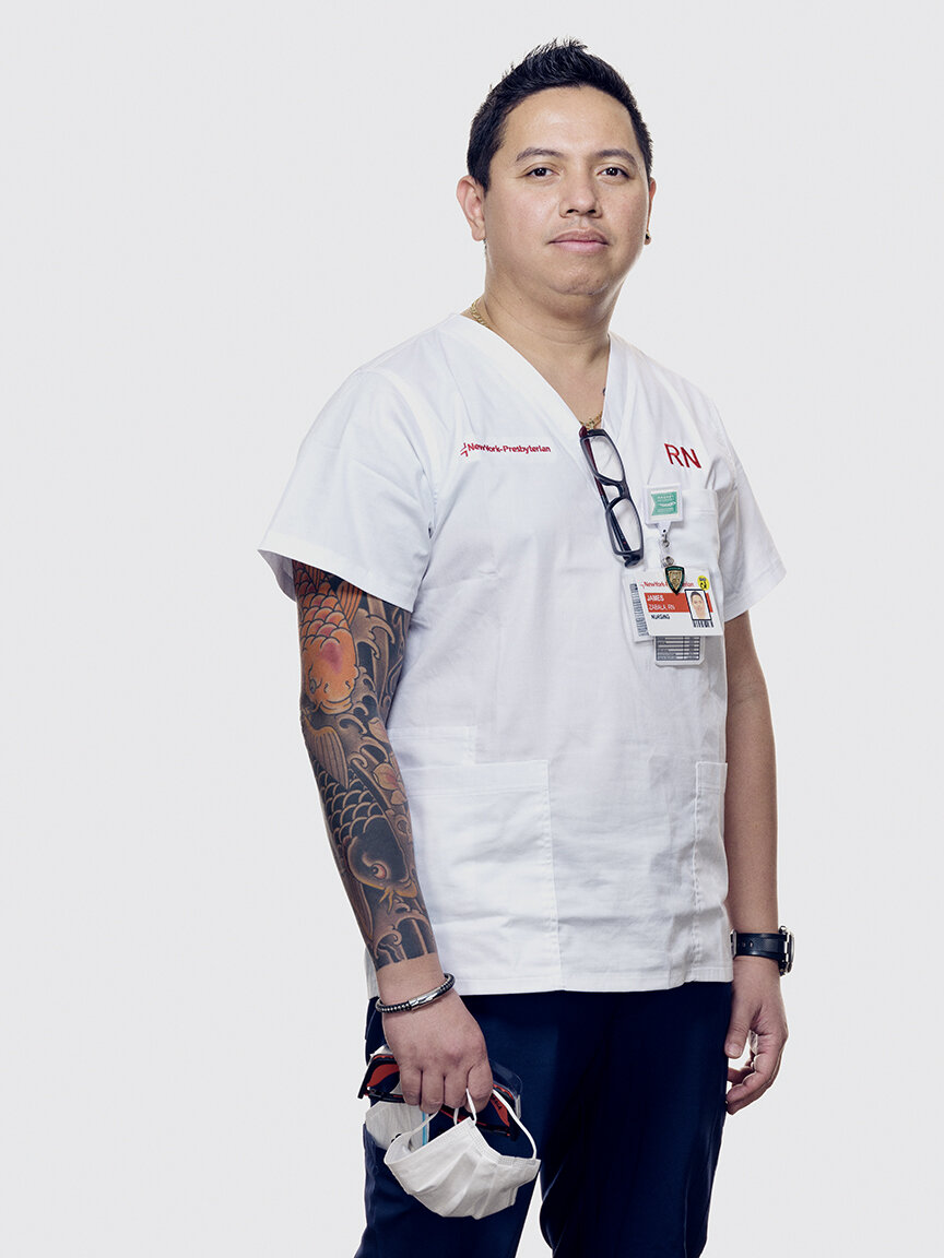 James Zabala, 37, R.N., Staff Nurse